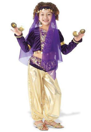 costume pentru dansuri orientale pentru copii