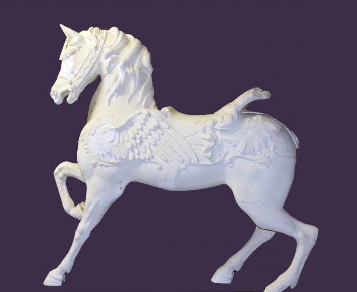 Pegasus este un cal înaripat și un favorit al muzeelor