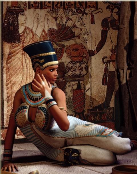 regina nefertiti a fotografiei egiptene