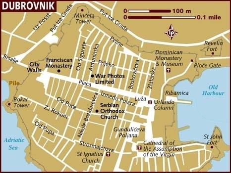 Perla croată este Dubrovnik. Puncte de atracție ale orașului
