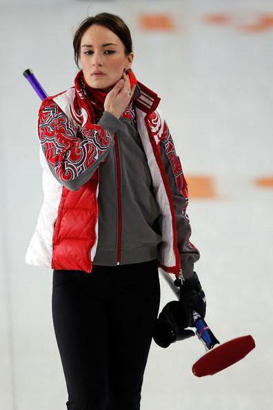 Anna Sidorova - fata de curling feminin din Rusia